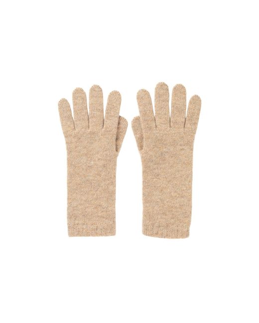Johnstons White Cashmere Gloves