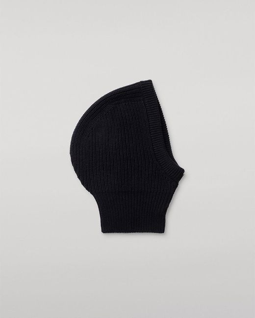 Johnstons Black Nevis Cashmere Hood