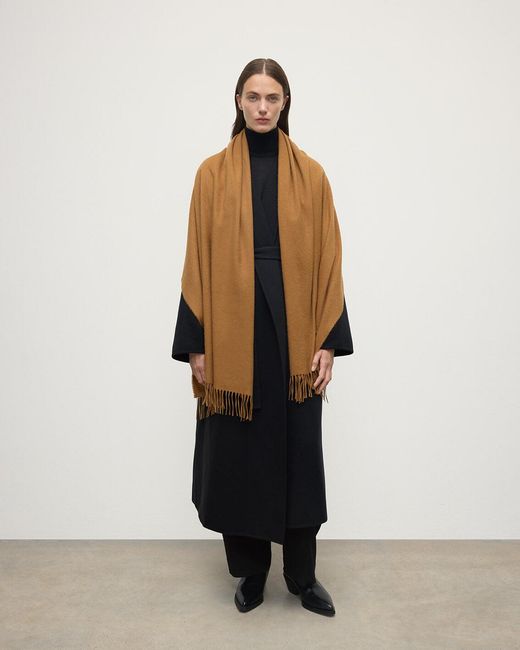 Johnstons Brown Pure Vicuña Stole