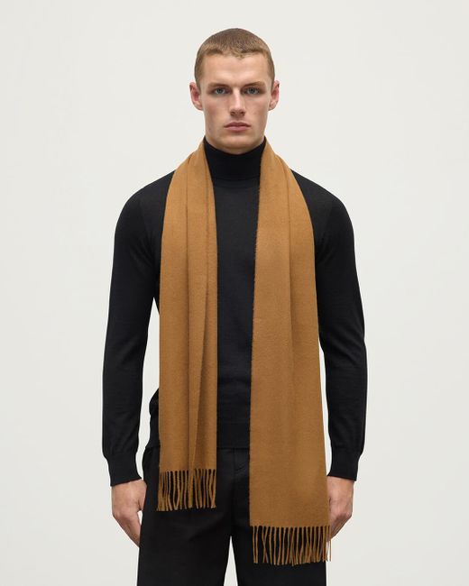 Johnstons Brown Pure Vicuña Scarf