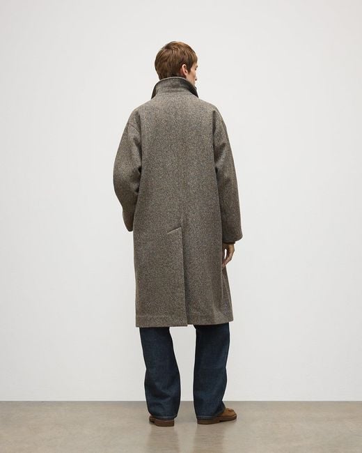 Johnstons Brown Brodie Wool Car Coat