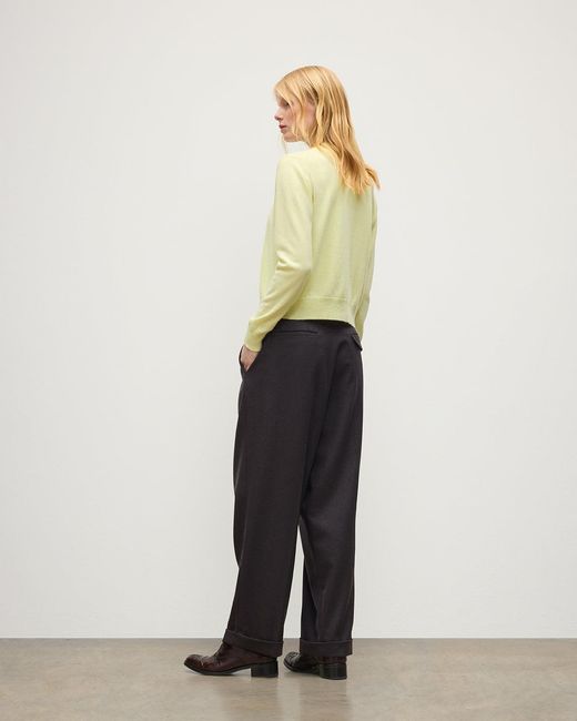 Johnstons White Iris Classic Cashmere Cardigan