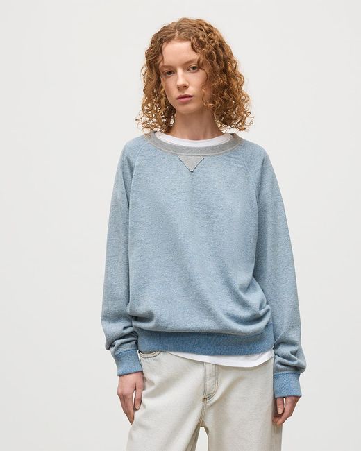Johnstons Blue Beach Cashmere Sweatshirt