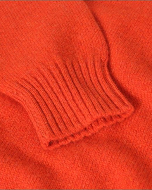 Johnstons Red Blyth Lambswool Jumper