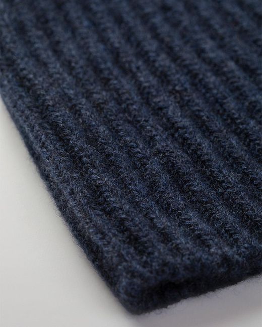 Johnstons Blue Lovat Cashmere Hat