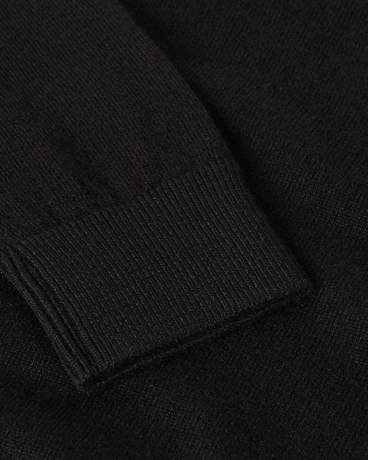 Johnstons Blue Classic Cashmere Round Neck Jumper