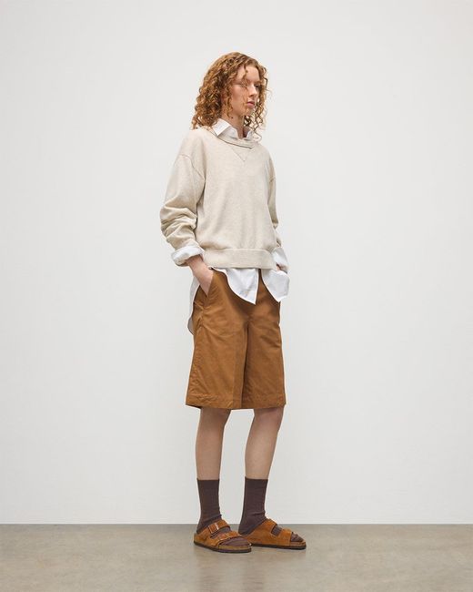 Johnstons White Stella Natural Cashmere Sweatshirt