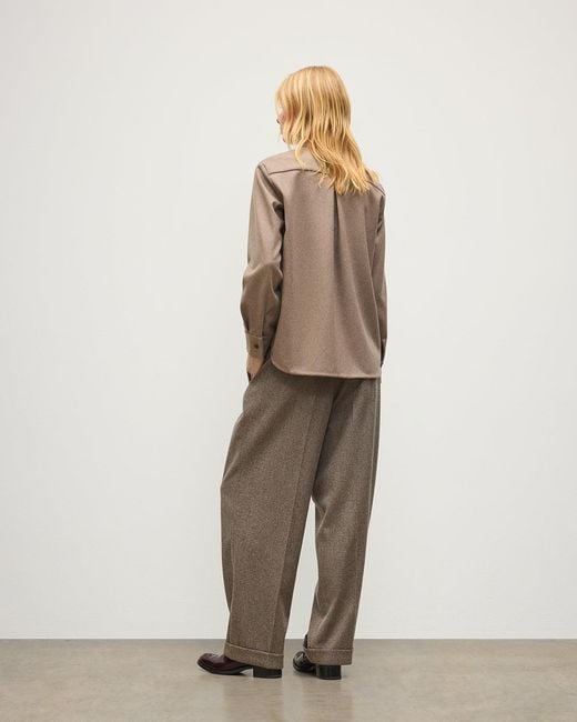 Johnstons Natural Etain Shirt