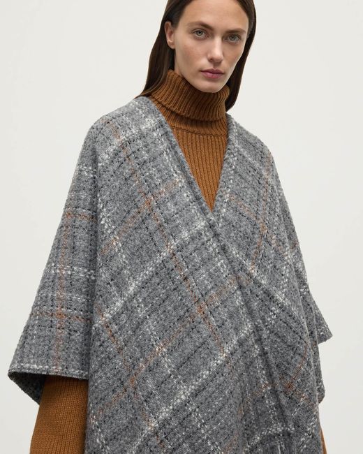 Johnstons Gray Texture Cape
