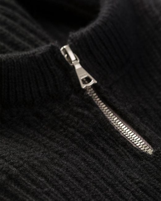 Johnstons Black Nevis Cashmere Hood