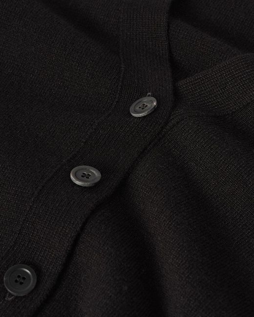 Johnstons White Milano Stitch Cashmere Cardigan