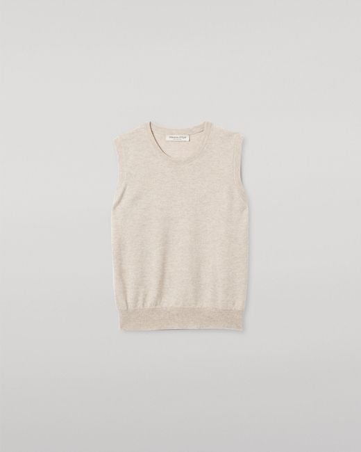 Johnstons Natural Iris Classic Cashmere Tank