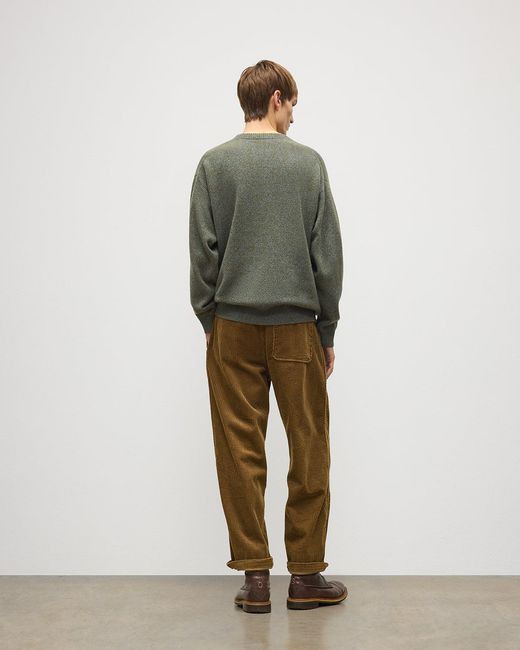 Johnstons Green Craigie Lambswool Jumper