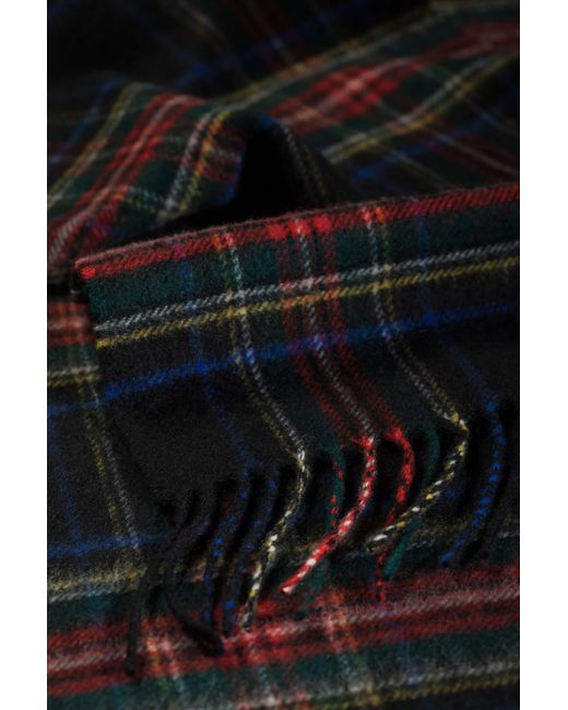 Johnstons Red Stewart Tartan Cashmere Stole
