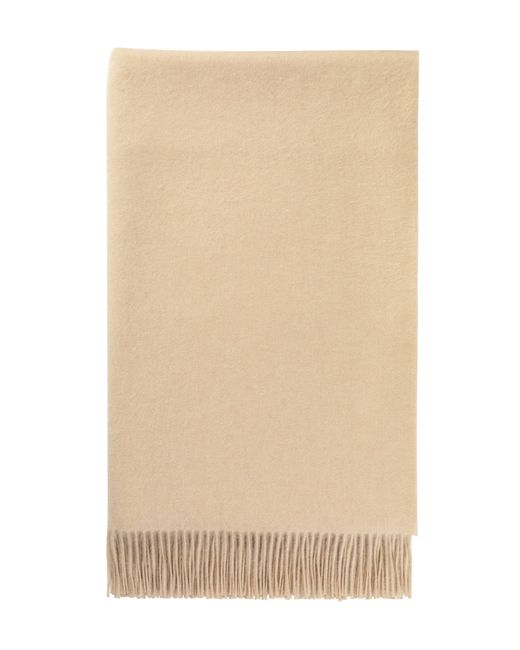Johnstons Natural Blonde Cashmere Bed Throw