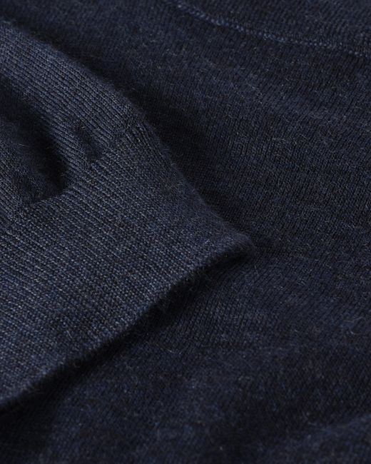 Johnstons Blue Honor Superfine Cashmere T-Shirt