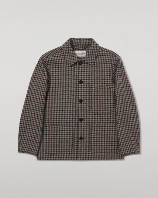 Johnstons Gray The Weavers Jacket for men