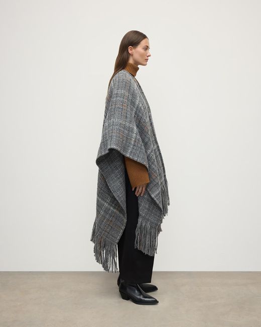 Johnstons Gray Texture Cape
