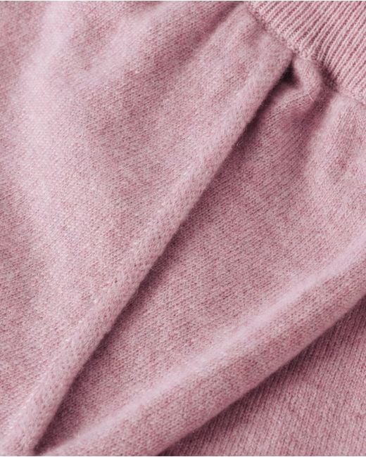 Johnstons Pink Cove Light Cashmere Shorts