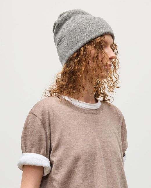 Johnstons Gray Braemar Cashmere Beanie