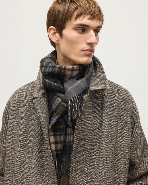 Johnstons Brown Brodie Wool Car Coat