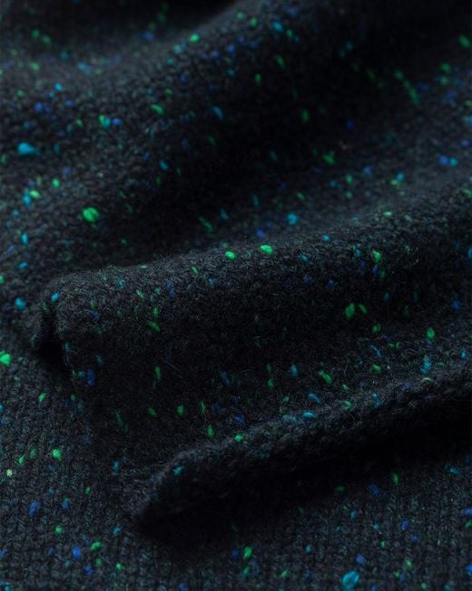 Johnstons Blue Tiree Donegal Cashmere Scarf