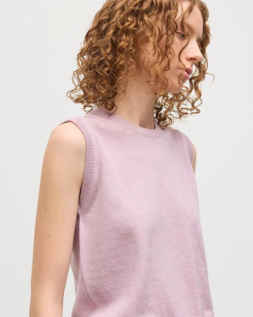 Johnstons Natural Iris Light Classic Cashmere Tank