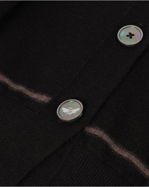 Johnstons Blue Effie Superfine Cashmere Cardigan