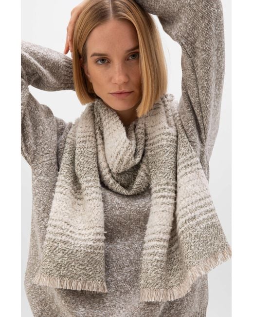 Johnstons Natural Textural Ombré Scarf