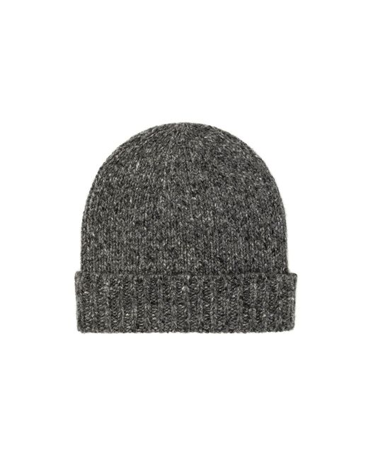 Johnstons Gray Mid Donegal Cashmere Beanie