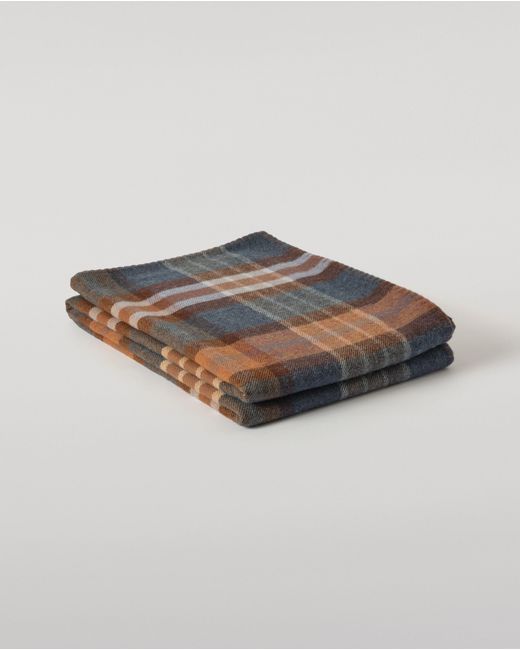 Johnstons Gray Double Face & Wool Throw
