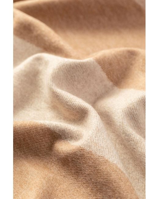 Johnstons Natural Chevron Cashmere & Vicuña Stole