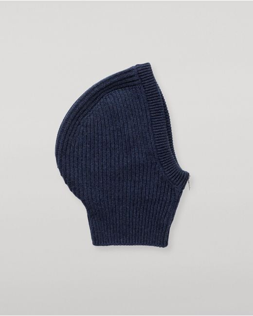 Johnstons Blue Nevis Cashmere Hood