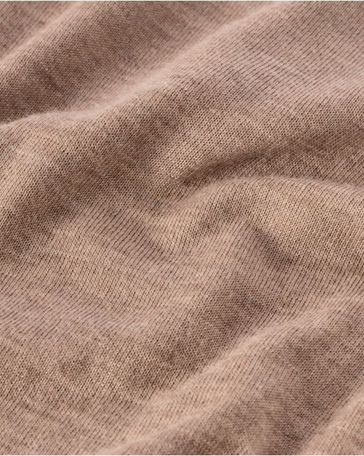 Johnstons Natural Boyd Light Superfine Cashmere T-Shirt for men