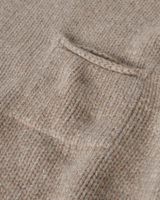 Johnstons Natural Cashmere Turtleneck Jumper for men