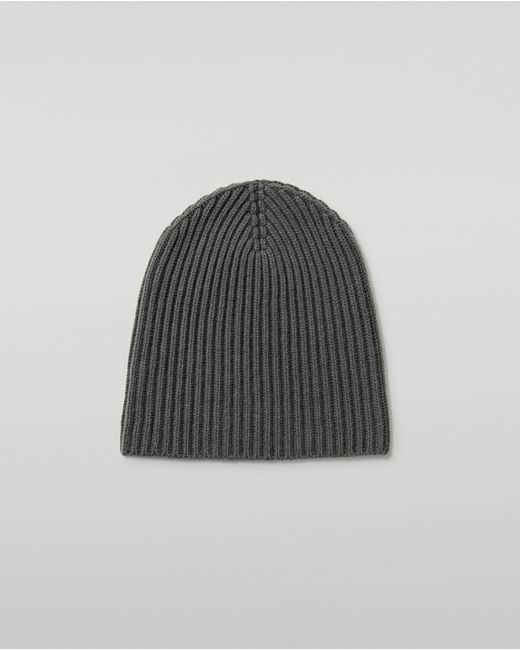 Johnstons Black Lovat Mid Cashmere Hat
