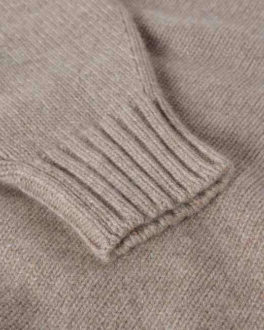 Johnstons White Relaxed Cashmere Jumper
