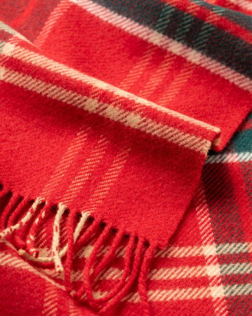 Johnstons Red Limited Edition Christmas Blanket