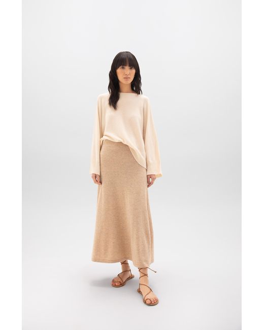 Johnstons Natural Cashmere Cape Sweater