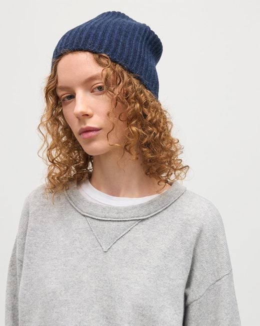 Johnstons White Stella Pale Cashmere Sweatshirt