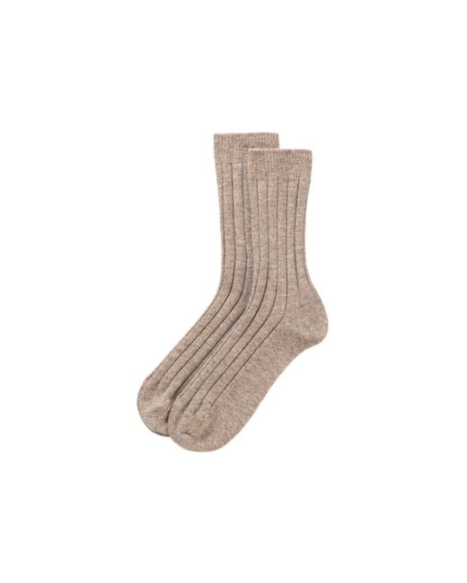 Johnstons Black Cashmere Socks Gift Set M for men