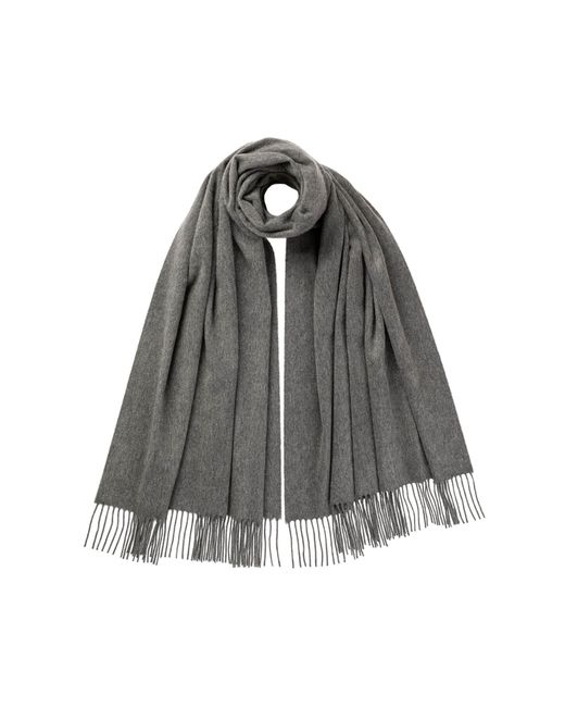 Johnstons Gray Mid Cashmere Stole