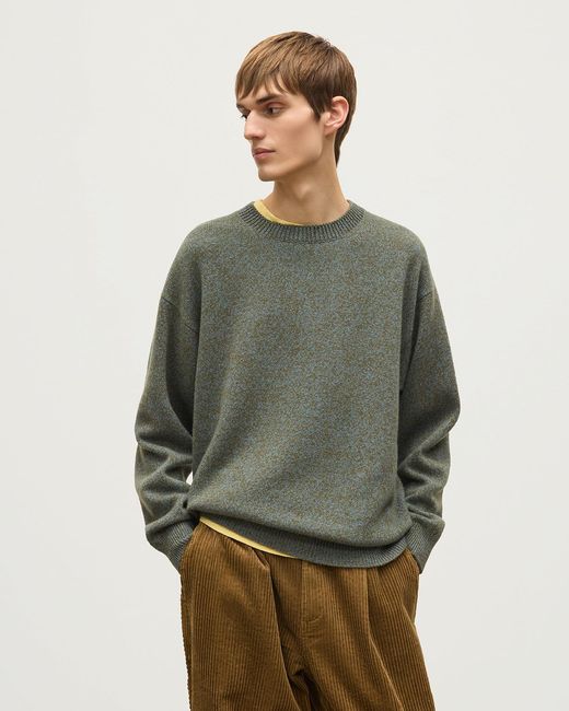 Johnstons Green Craigie Lambswool Jumper