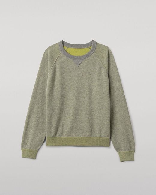 Johnstons White Beach Cashmere Sweatshirt