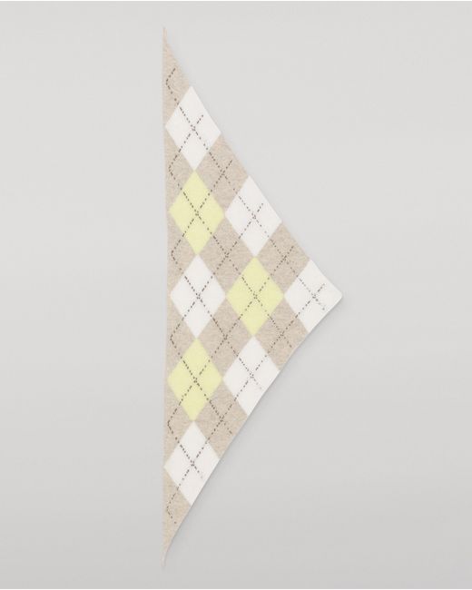 Johnstons Metallic Clan Argyle Cashmere Bandana