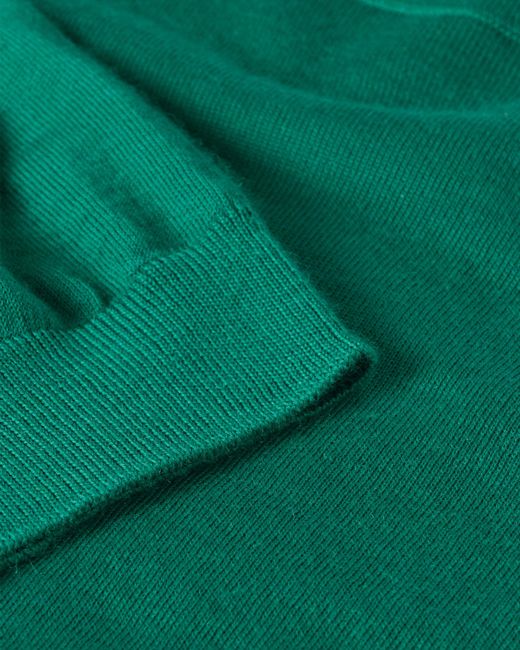 Johnstons Green Honor Bright Superfine Cashmere T-Shirt