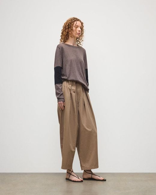 Johnstons Natural Euna & Superfine Cashmere T-Shirt