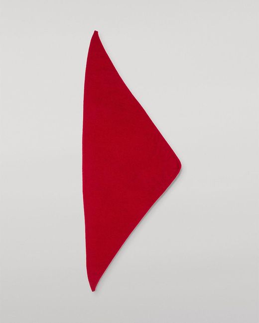 Johnstons Red Reel Cashmere Bandana