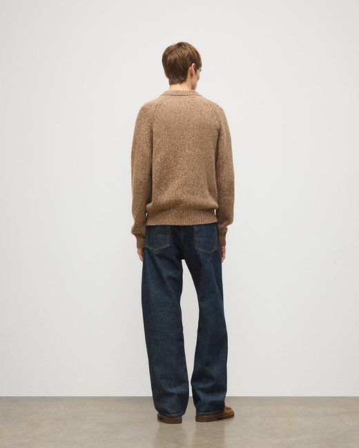 Johnstons Natural Fyfe Cashmere Jumper