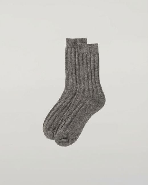 Johnstons Blue Cashmere Lounge Socks Gift Set for men